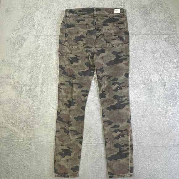 Hudson Barbara High Waist Skinny Jeans Women's Size 31 Camo Causal Chic Luxury - Picture 4 of 13